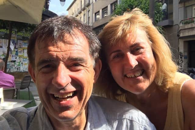 Ugo Boiardi and his wife Debra
