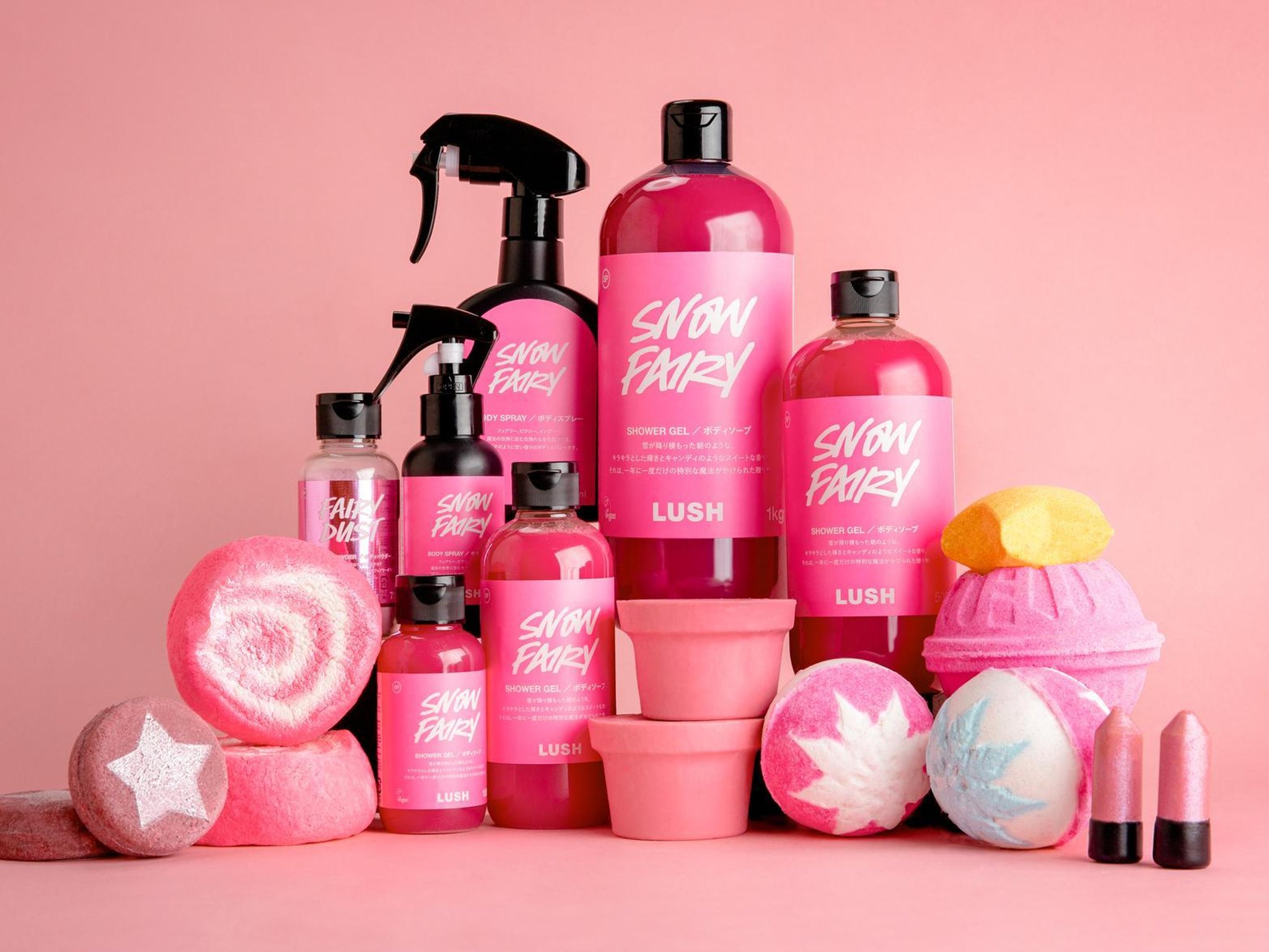 Snow Fairy Christmas Range Flies Back Onto Shelves At Lush With Special Pop Up Shop In Milton Keynes Milton Keynes Citizen