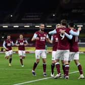 Burnley celebrate