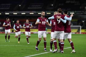 Burnley celebrate
