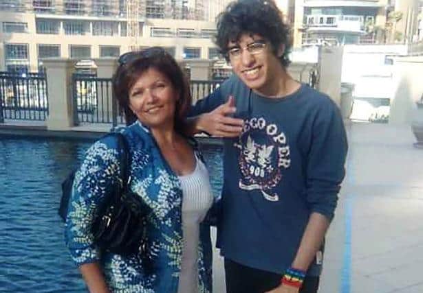 Roy (Ayman) with mum Anabela