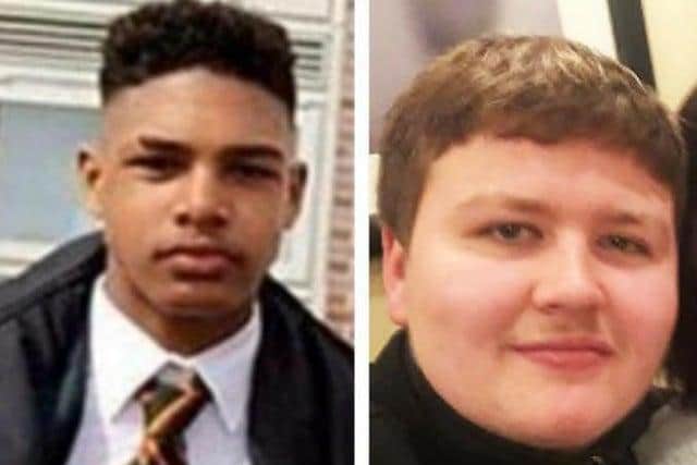 Dom Ansah (left) and Ben Gillham-Rice both died of stab wounds