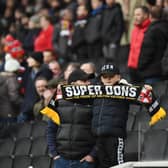 MK Dons supporters