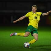 Ethan Vaughan of Norwich U21s