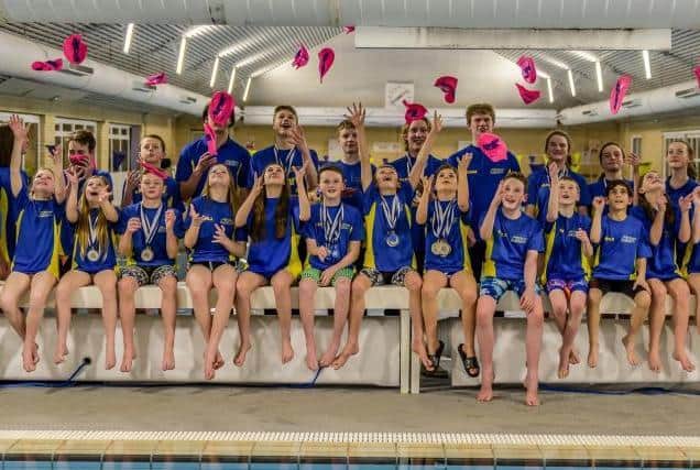 Newport Pagnell Swimming Club members