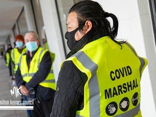 Covid marshals are set to be deployed