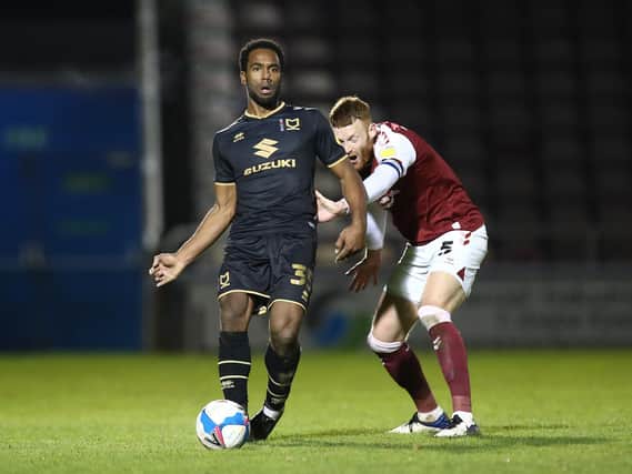 Cameron Jerome in action against Northampton