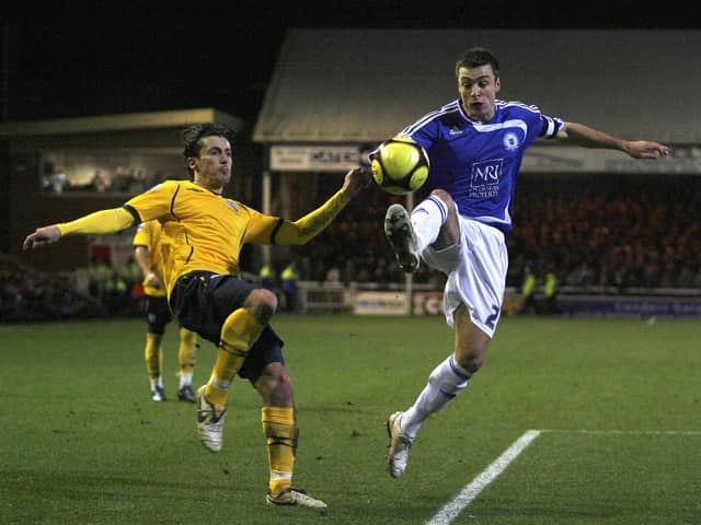 Russell Martin in action for Peterborough in 2009