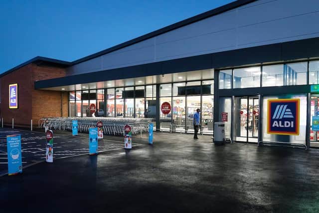 The new Aldi at Stantonbury