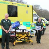 Team members at South Central Ambulance Service