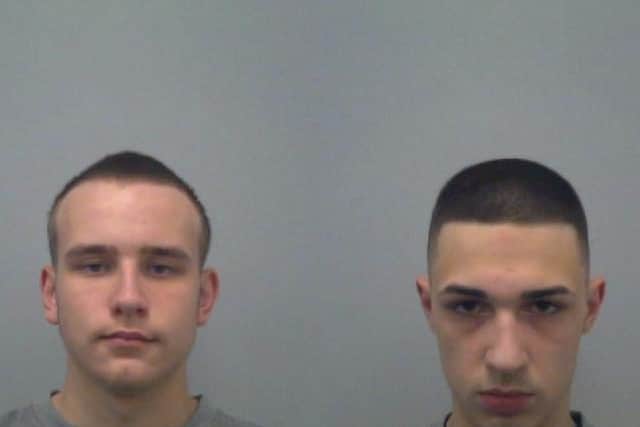 Jamie Chandler and Ben Potter, both 17, were previously unable to be named or pictured.