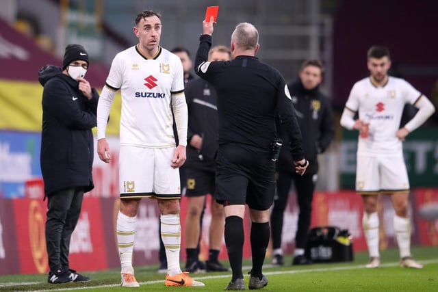 Shown the red card twice after VAR overturned his initial sending off. Used his experience to read the game well.