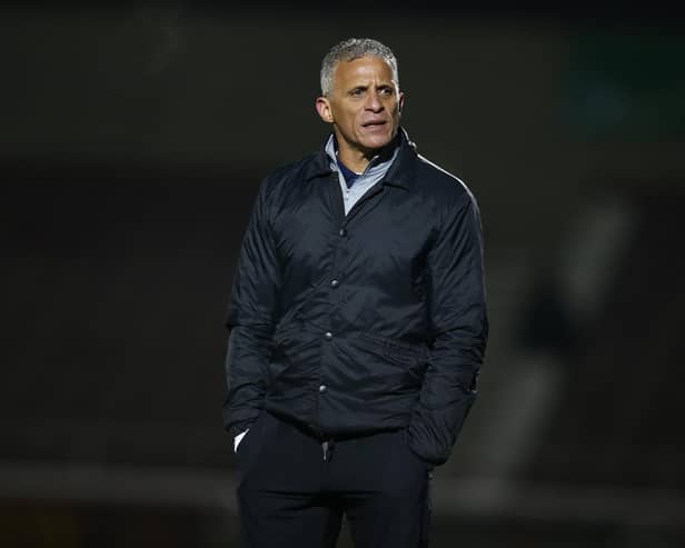 Northampton manager Keith Curle