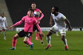 Cameron Jerome in action against Peterborough