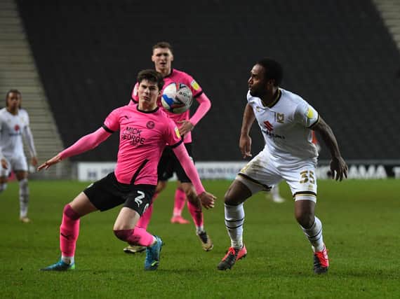 Cameron Jerome in action against Peterborough