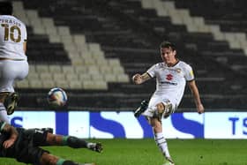 Joe Mason fires in his second
