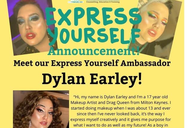 Dylan is ambassador for the YiS competition
