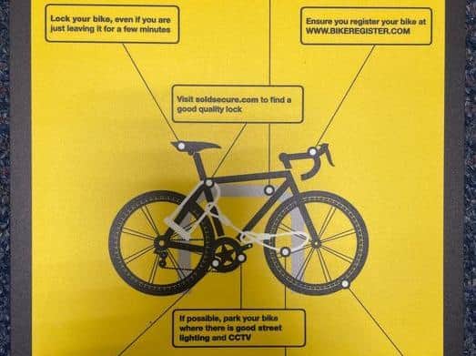 Thieves are targeting bikes