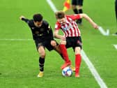 Matthew Sorinola in action against Sunderland