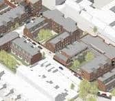 Artists' impression of the new Agora development