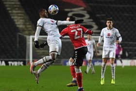 Ethan Laird in action against Charlton