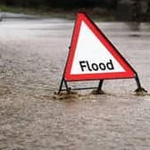 Highway officers are monitoring the flooding