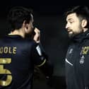 Regan Poole and Russell Martin