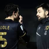 Regan Poole and Russell Martin