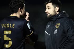 Regan Poole and Russell Martin