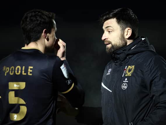Regan Poole and Russell Martin