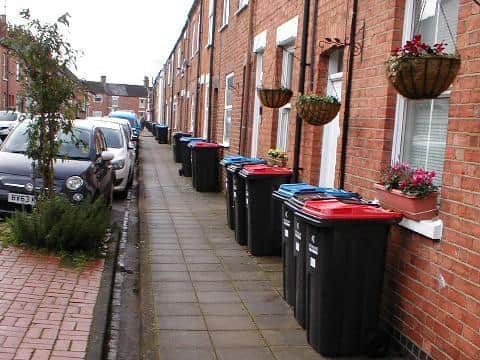 The pilot wheelie bin trial is running as normal