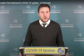 Councillor Peter Marland is still concerned with Milton Keynes' coronavirus rate