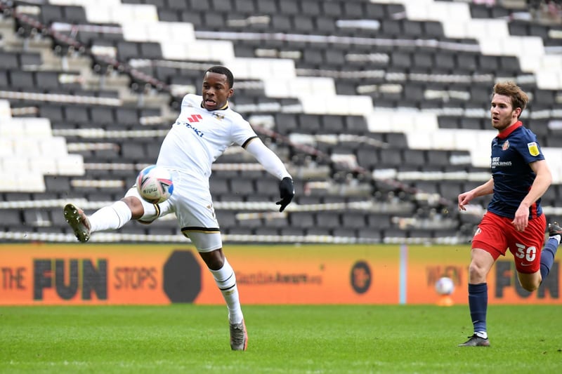 His attacking game improved hugely, and with a bit more confidence would have rounded Burge when the keeper came rushing out. Defensively still naive at times.