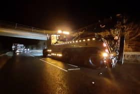 Thames Valley Police announced the closure of the A509 Chichley to Olney following this collision