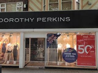 Dorothy Perkins in Bletchley is one of 214 shops to close permanently following Boohoo's buyout of Arcadia