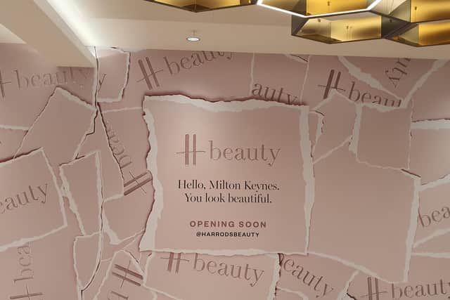 Harrods' H Beauty store is opening soon at CMK