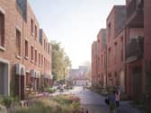 Artists' impression of the new development