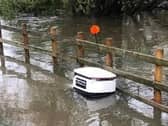 Even our robots were affected by the floods, which caused misery for many residents over Christmas