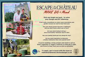 Escape to the Chateau: Make Do And Mend, needs Milton Keynes citizens to get involved with filming for the next series