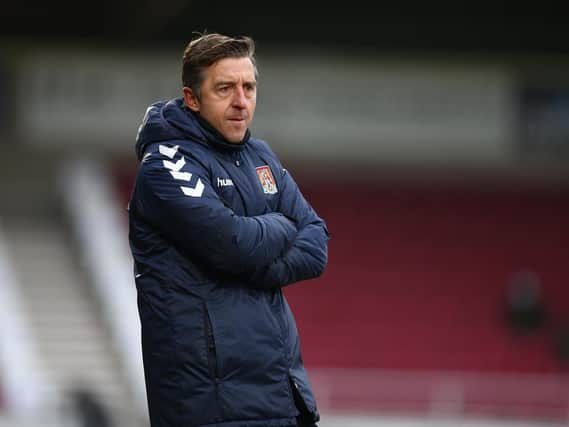 Northampton caretaker manager Jon Brady