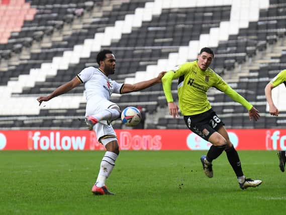 Cameron Jerome lashed home Dons' equaliser in the 82nd minute