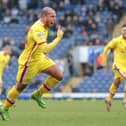 Samir Carruthers scored six goals for Dons