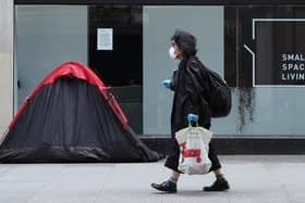 Government figures show a 49% fall in rough sleeping in Milton Keynes over the past year
