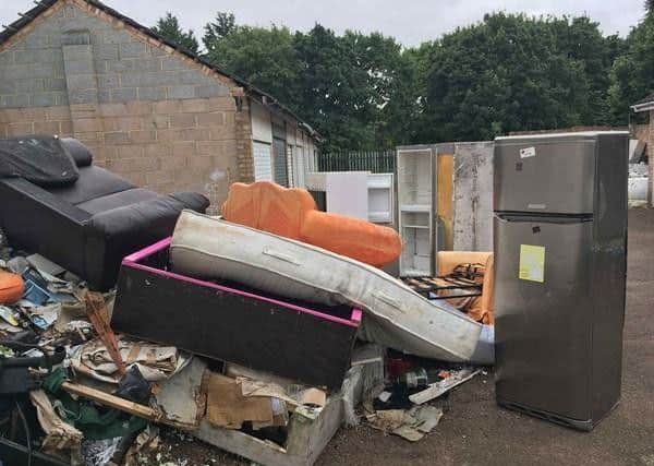 Fly-tipping is posing a problem in MK