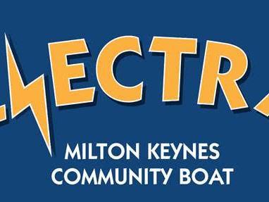 Here's the logo for the new community boat in Milton Keynes set to be launched in the spring of 2021