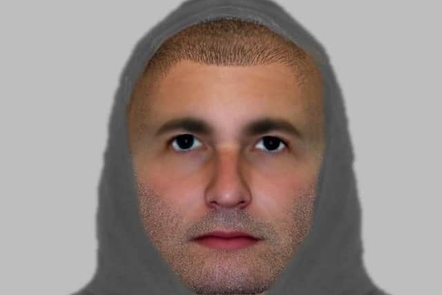This picture depicts a man linked to a burglary in Milton Keynes on February 19