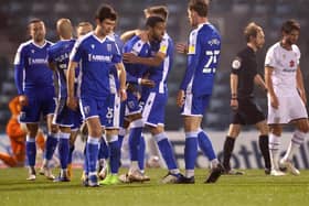 Gillingham celebrate