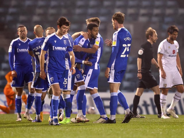 Gillingham celebrate