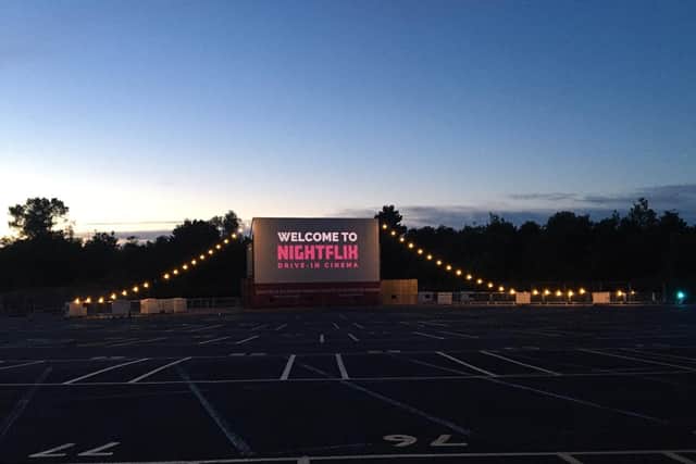 Nightflix, a drive-in cinema in Milton Keynes, will reopen on April 12