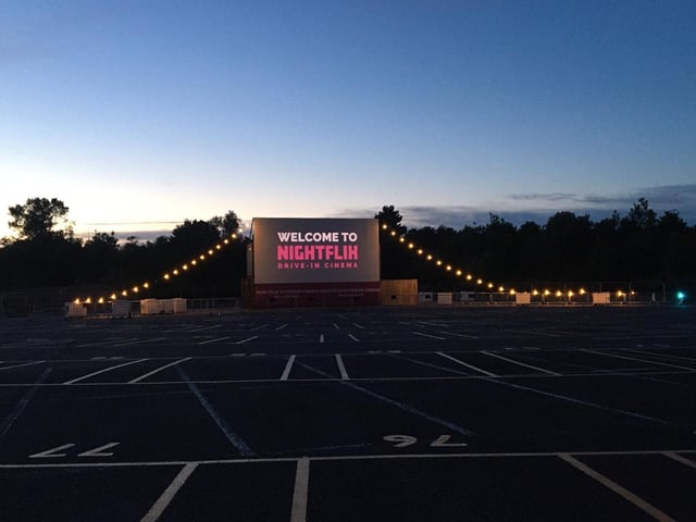 Nightflix, a drive-in cinema in Milton Keynes, will reopen on April 12